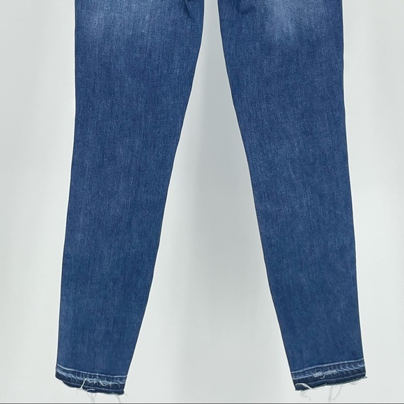 MADEWELL 10” HIGH RISE SKINNY JEANS HEM EDITION 26” BLUE 25 - Picture 9 of 14